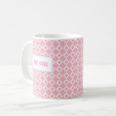 Mug simple, élégant, moderne, tendance, chic, (Devant gauche)