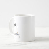 Mug Simple Elegant Whimsy Charming Personnaliser Cute  (Devant gauche)