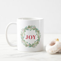 Simple élégante Wreath Joie moderne Noël