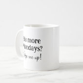 Mug simple et amusante (Devant gauche)