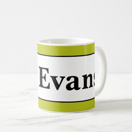 Mug Simple et élégant (Devant droit)
