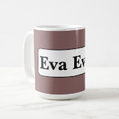 Mug Simple et élégant (Devant gauche)