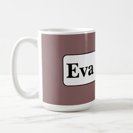 Mug Simple et élégant (Gauche)