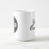 Mug simple et élégant personnalisable (Centre)