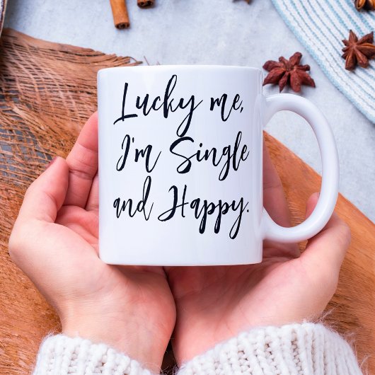 Mug simple et heureux, inspirant moderne tendance