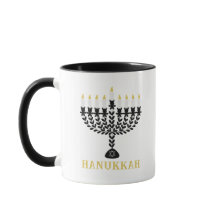 Simple Festival des lumières Menorah Hanoukka