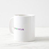 Mug Simple Fière Maman Entrepreneuse (Devant gauche)