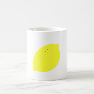 Mug Simple Fruit de Citron Jaune