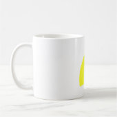 Mug Simple Fruit de Citron Jaune (Gauche)