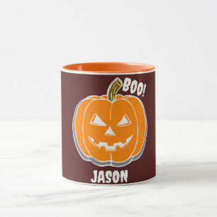 Mug Simple Happy Halloween boo citrouille éffrayant