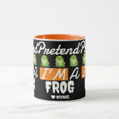 Mug Simple Happy Halloween faire semblant d'être une g (Centre)