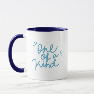 Mug Simple Joyeux Original Bleu Turquoise Clair