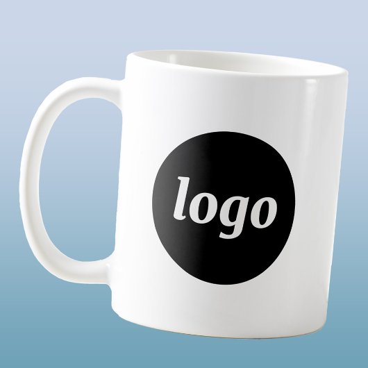 Mug Simple Logo Business Branding Promotional