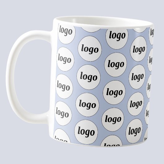 Mug Simple logo de l'entreprise de branding modèle ble