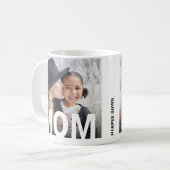 Mug Simple Maman Moderne Photo (Devant gauche)