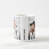 Mug Simple Maman Moderne Photo (Centre)