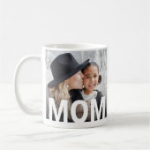 Mug Simple Maman Moderne Photo (Gauche)