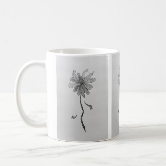 Mug Simple marguerite (Gauche)