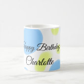 Mug SIMPLE MINIMAL.CUTIE AJOUTER NOM BÉBÉ joyeux anniv (Centre)