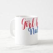 Mug simple minimal girl boss ajouter nom texte image e (Devant gauche)