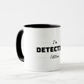 Mug Simple Minimalist Detective Edition (Devant gauche)