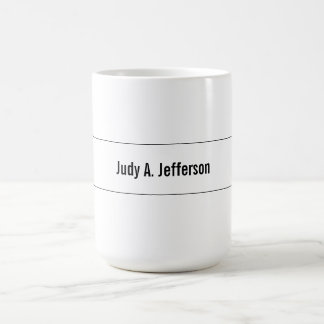Mug Simple minimaliste classique simple