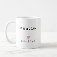 Simple minimaliste Coeur Personnalisé Année Nouvel