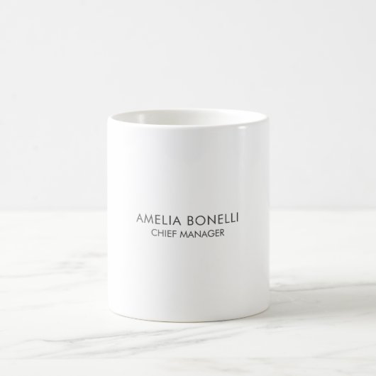 Mug Simple minimaliste moderne (Centre)
