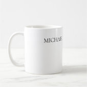 Mug Simple minimaliste moderne (Gauche)