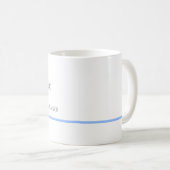 Mug Simple minimaliste moderne (Devant droit)