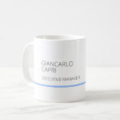 Mug Simple minimaliste moderne (Devant gauche)