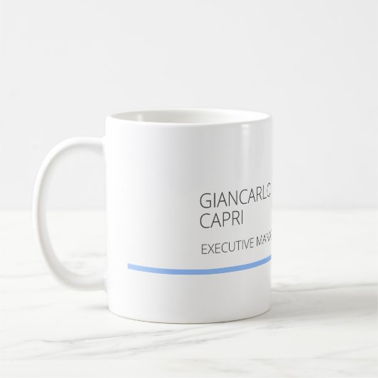 Mug Simple minimaliste moderne (Gauche)