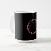Mug Simple minimaliste moderne unique (Devant gauche)