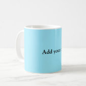 Mug simple minimum ajouter votre nom bridesmaid mariag (Devant gauche)