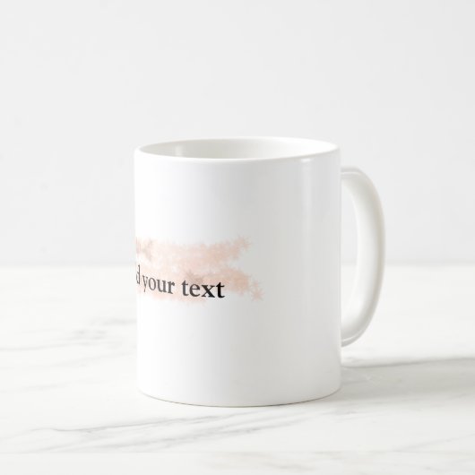 Mug simple minimum ajouter votre nom MONOGRAM GROOMSME (Devant droit)