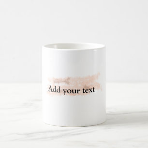 Mug simple minimum ajouter votre nom MONOGRAM GROOMSME