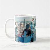 Mug simple minimum ajouter votre nom photo bridesmaid  (Gauche)