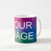 Mug Simple Modèle Ajouter Votre Propre Texte Photo (Devant droit)
