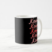 Mug Simple Modern Cool Tygraphy Name Toddler (Devant droit)