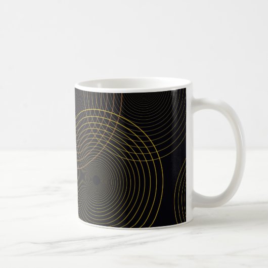 Mug Simple, moderne, cool, tendance en fin de ligne ce (Droite)