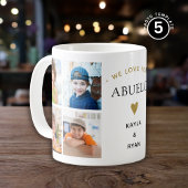 Mug Simple moderne Nous vous aimons Abuelo 8 Photo Col