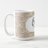 Mug Simple motif de nœud moderne (Gauche)
