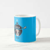Mug Simple National golf amoureux chien de chien (Devant droit)