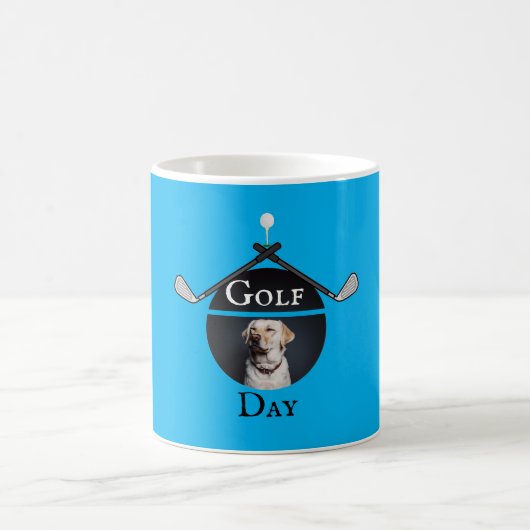 Mug Simple National golf amoureux chien de chien (Centre)