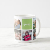 Mug Simple Photo Collage Famille moderne Maman Papa En (Devant droit)