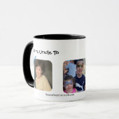 Mug Simple Photo Favorite Uncle Personalize (Devant gauche)