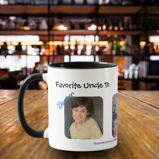 Mug Simple Photo Favorite Uncle Personalize