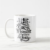 Mug Simple Positivité Charme Romantique Citation Éléga (Gauche)