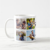 Mug Simple Premier Collage de Photos pour la Fête des (Gauche)
