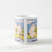 Mug Simple scène de montagne (Centre)